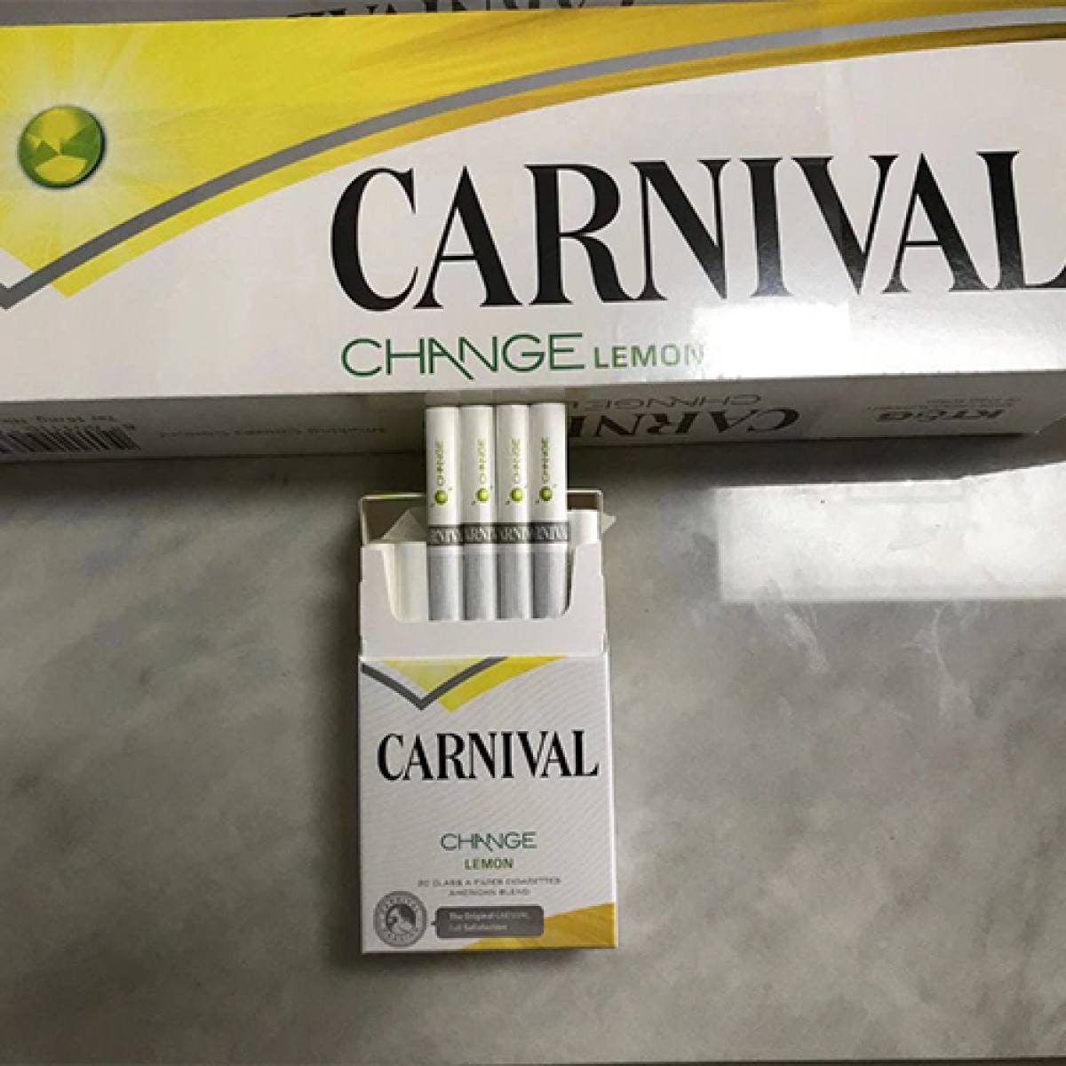 carnival cigarettes for sale Carnival Change Lemon
