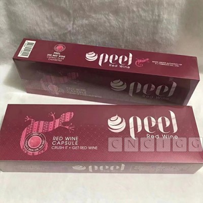 red wine flavored cigarette Peel Red Wine