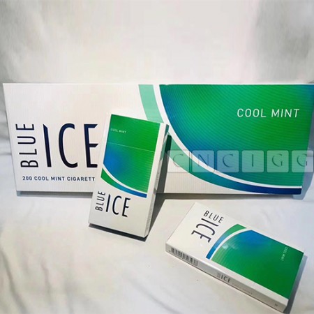 Ice blue cool mint