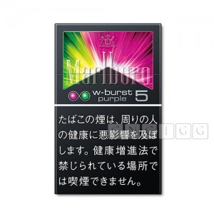 Marlboro Japan W-burst purple 5