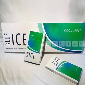 Ice blue cool mint